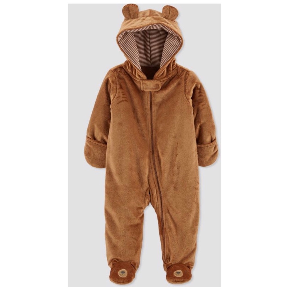 CARTERS BABY WINTER COVERALL SIZE 9 MONTHS - Picture 2 of 4